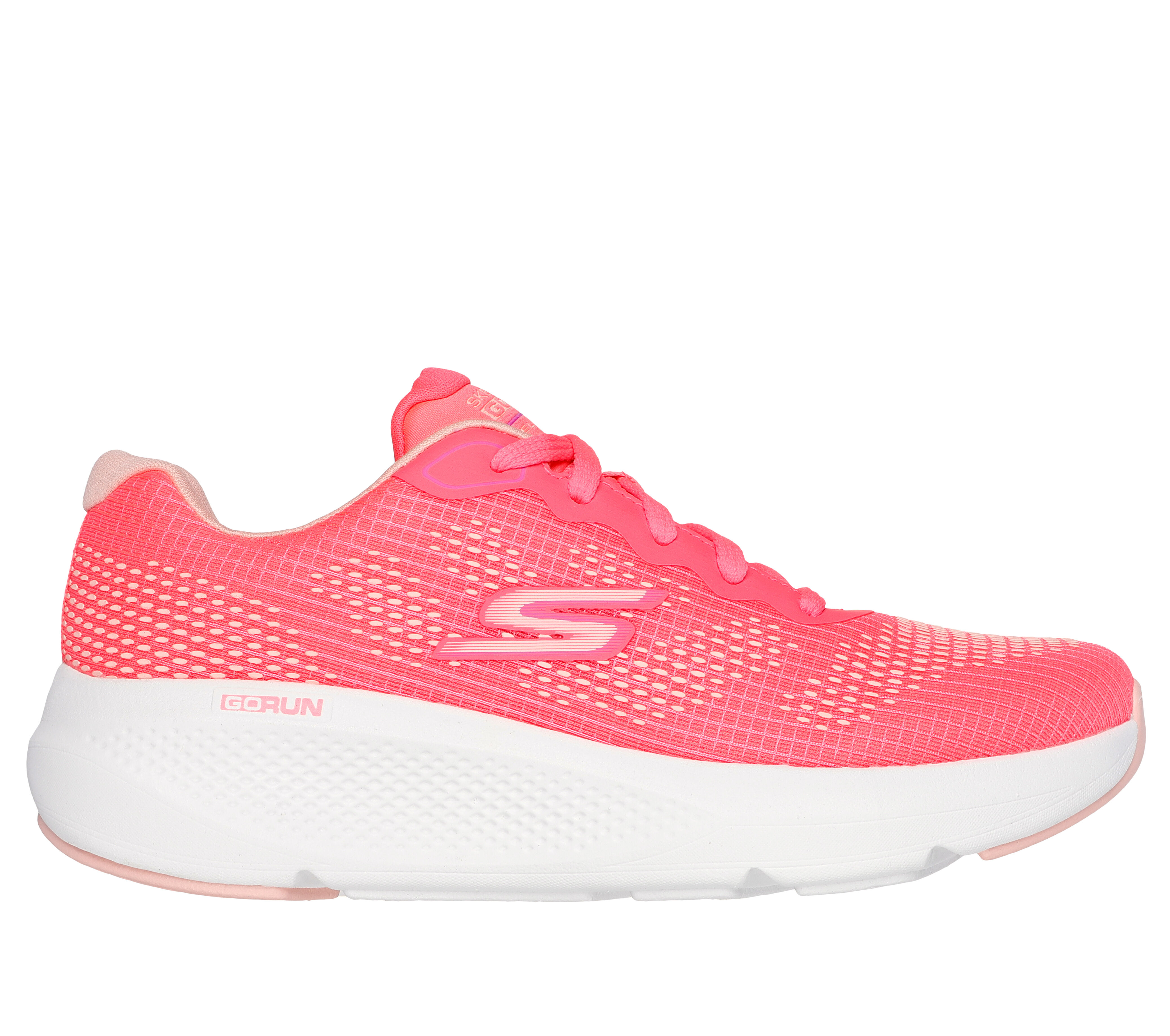 Skechers Women s GO RUN Elevate Nimbus Sneaker in Coral Size 6.0 Medium Width Machine Washable