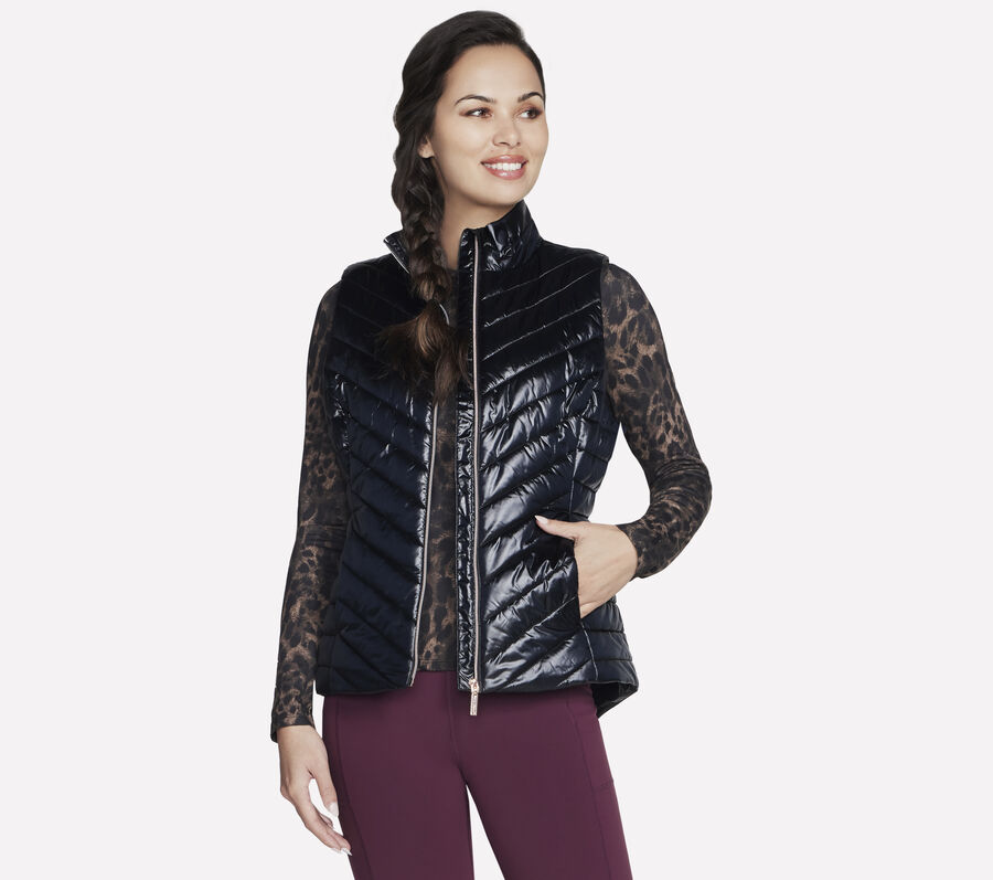 GO SHIELD Shine Vest, BLACK, largeimage number 0