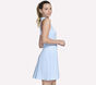GO GOLF Sleeveless Birdie Dress, BLANC / GRIS CLAIR, large image number 2