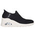 Skechers Slip-ins: Uno Wedge - Kickin' Knit, NOIR, swatch
