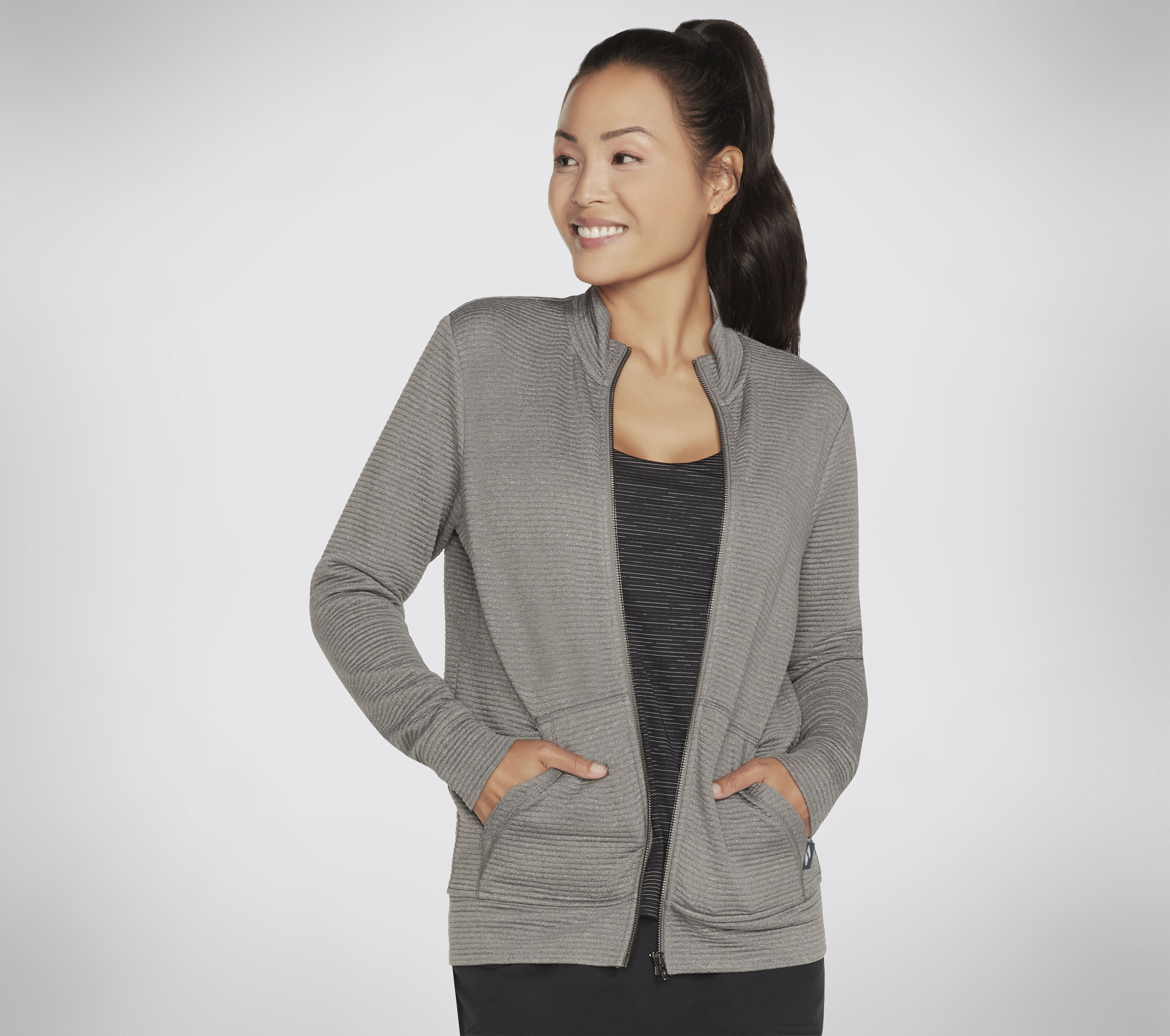 Shop the The Hoodless Hoodie GO WALK Everywhere Jacket SKECHERS CA