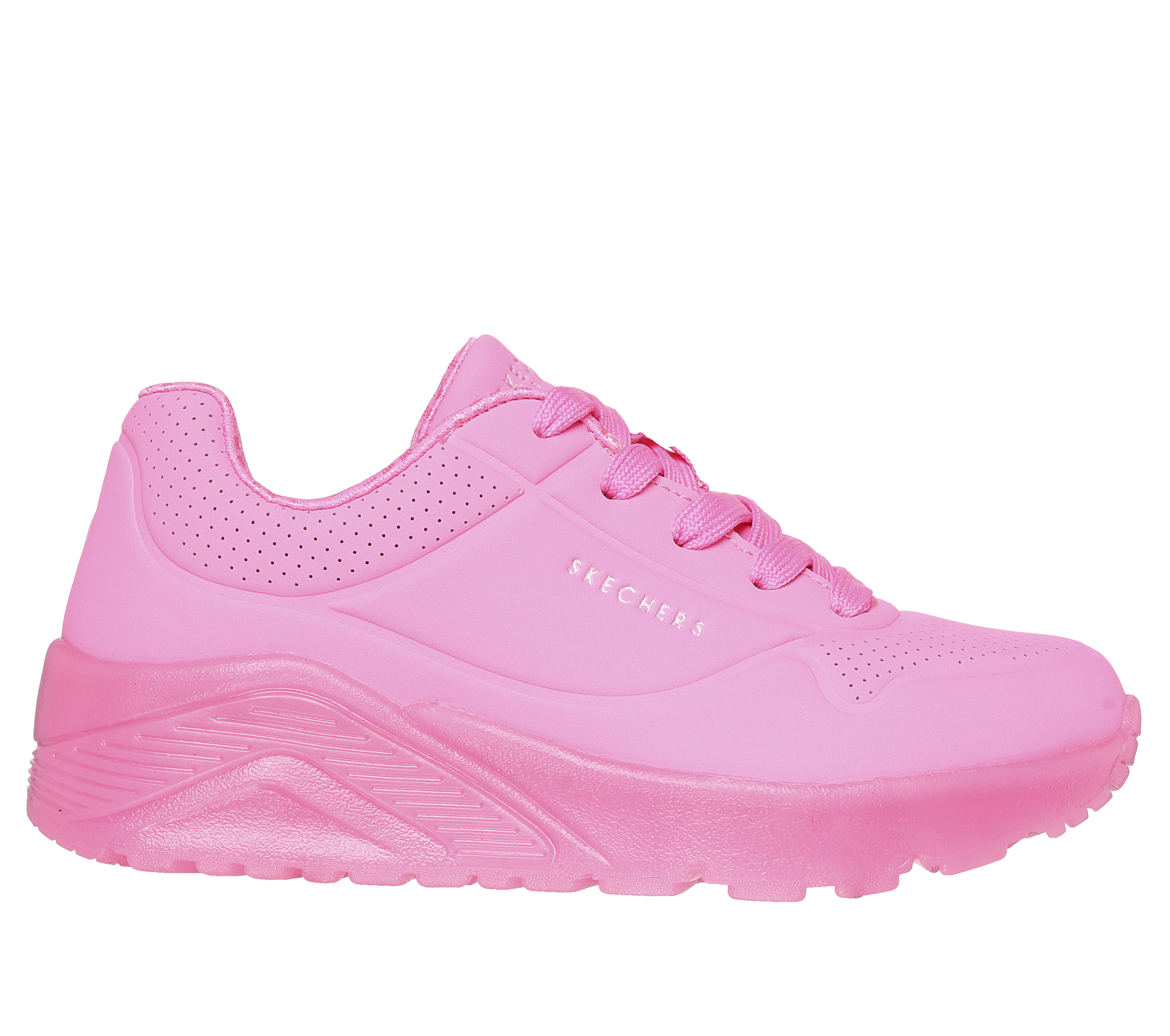 Pink and blue best sale skechers