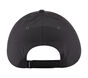 Tearstop Snapback Hat, BLACK / CHARCOAL, large image number 1