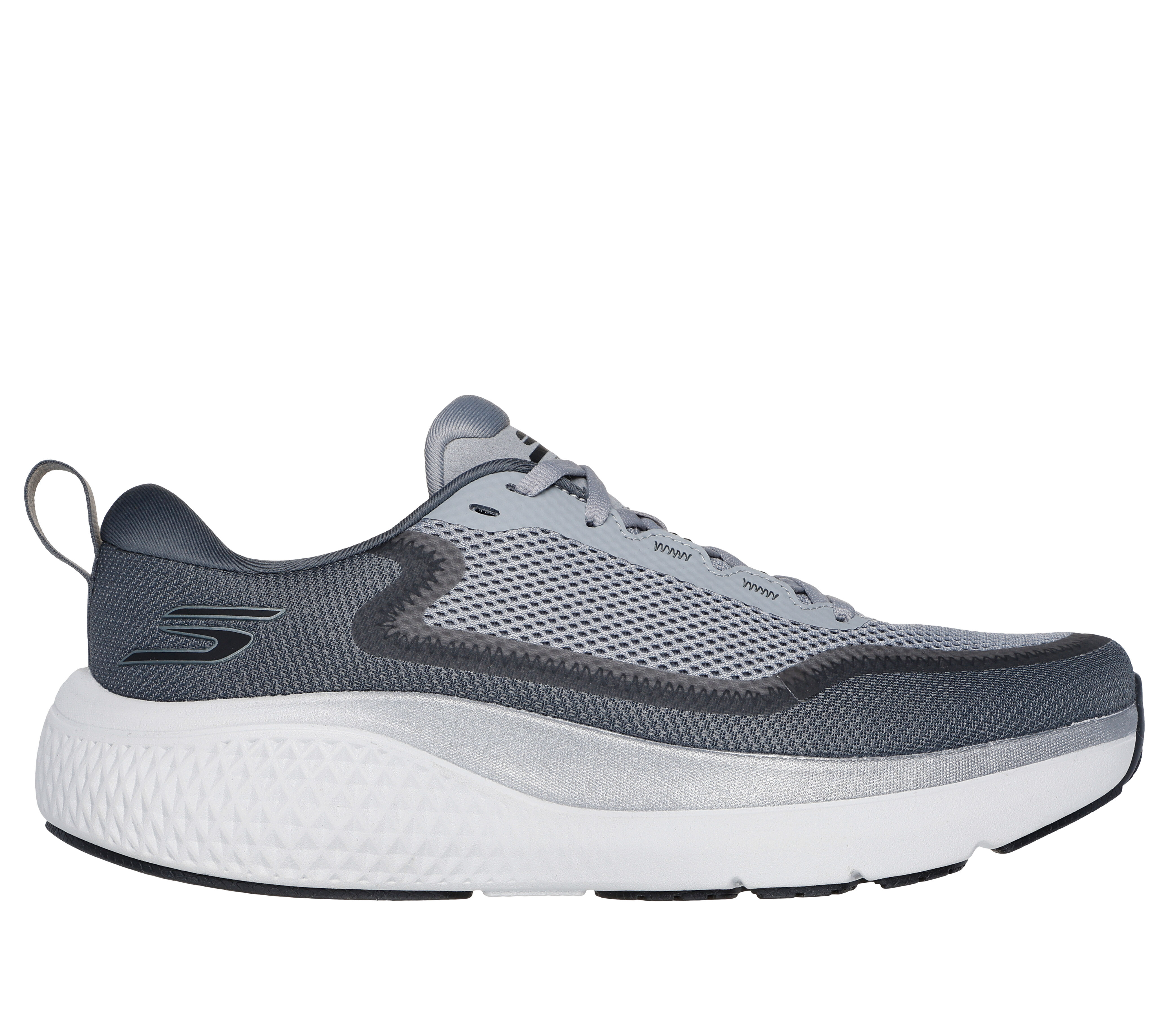 Skechers Men s GO RUN Supersonic Sneaker in Gray Size 12.0 Vegan Medium Width Machine Washable