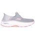 Skechers Slip-ins Max Cushioning AF - Fluidity, GRAY / PINK, swatch