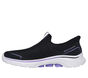 Skechers Slip-ins: GO WALK 7 - Sarai, BLACK / LAVENDER, large image number 4