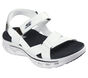GO WALK Glide-Step 2.0 Sandal - Camden, WHITE / BLACK, large image number 4