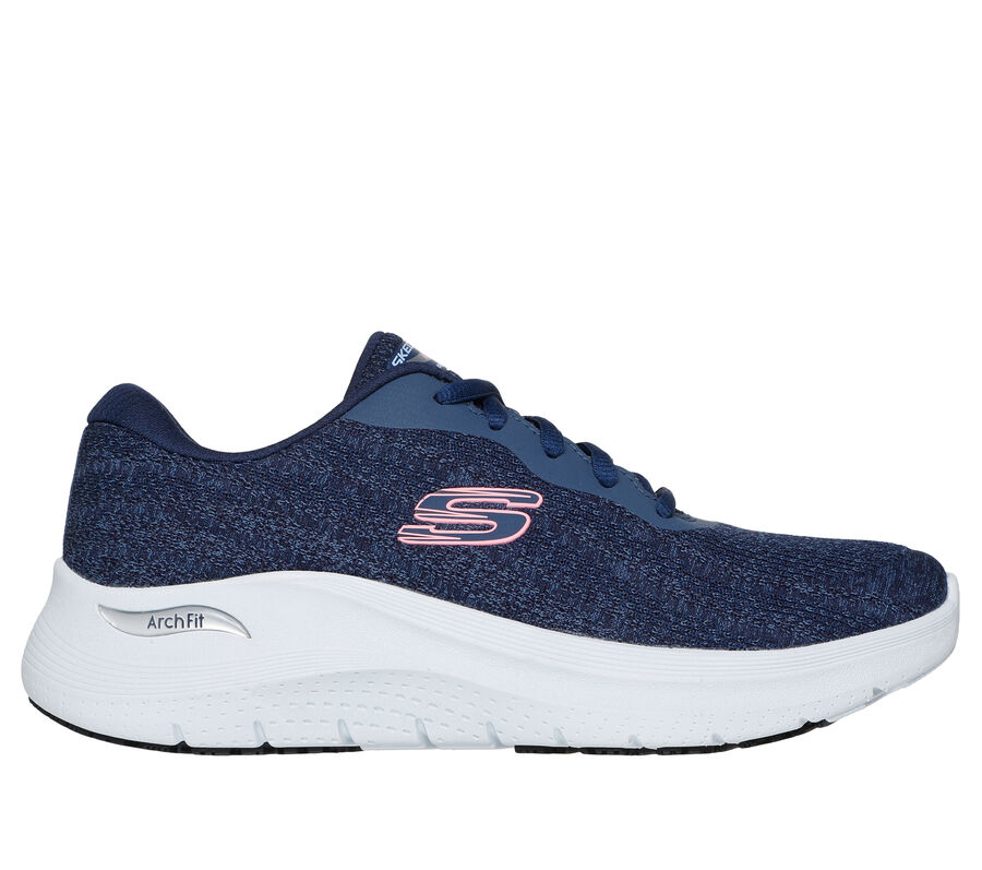 Work: Arch Fit 2.0 Slip Resistant - Thuana, BLEU MARINE / ROSE, largeimage number 0