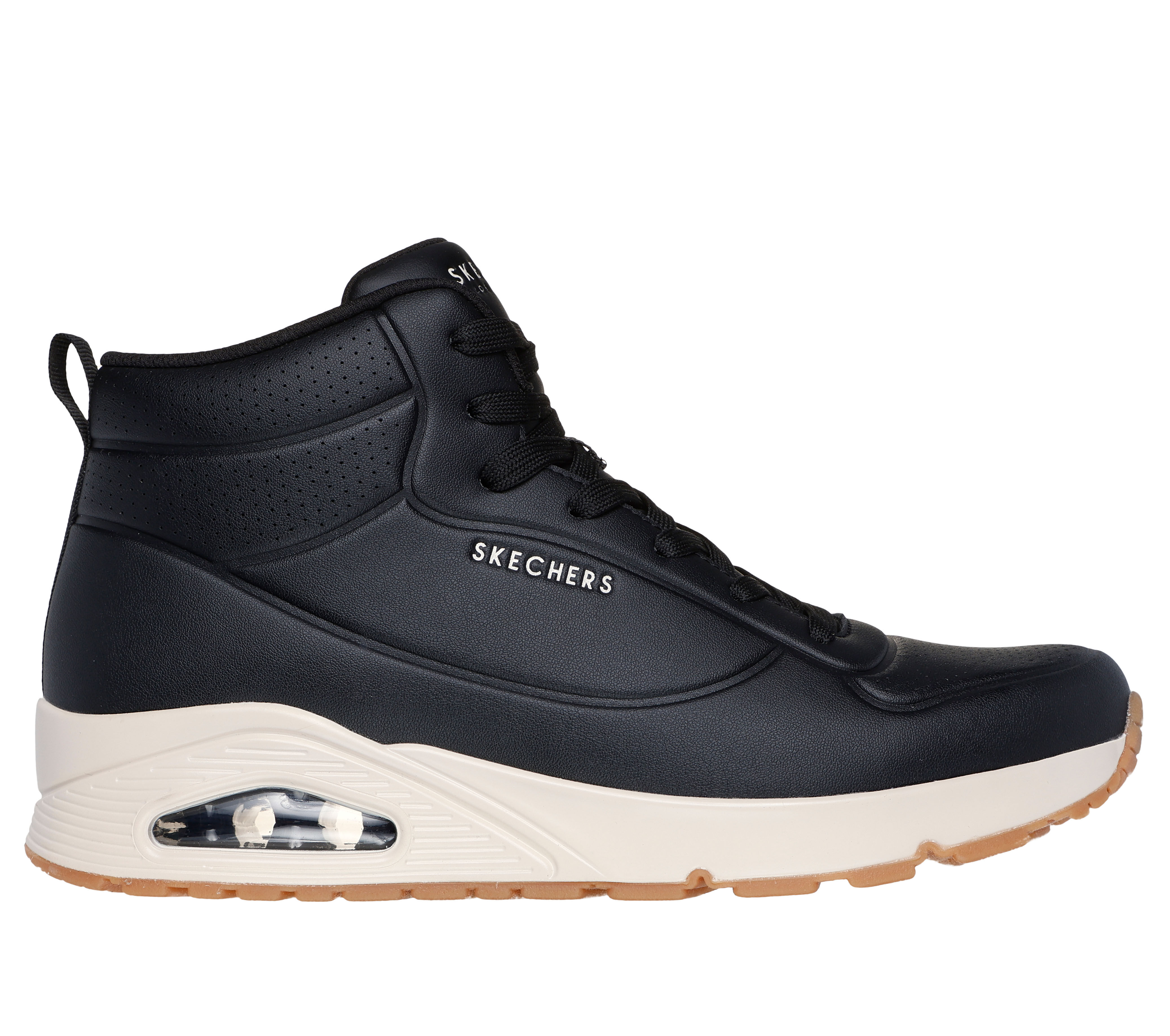 High top skechers mens store