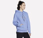 Skech-Sweats Diamond Shine Hoodie, PURPLE / ROSE, large image number 2