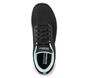 Skechers GOwalk Joy - Upturn, BLACK/AQUA, large image number 2