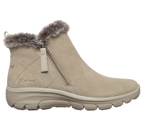 skechers relaxed fit easy going high zip women's ankle boots