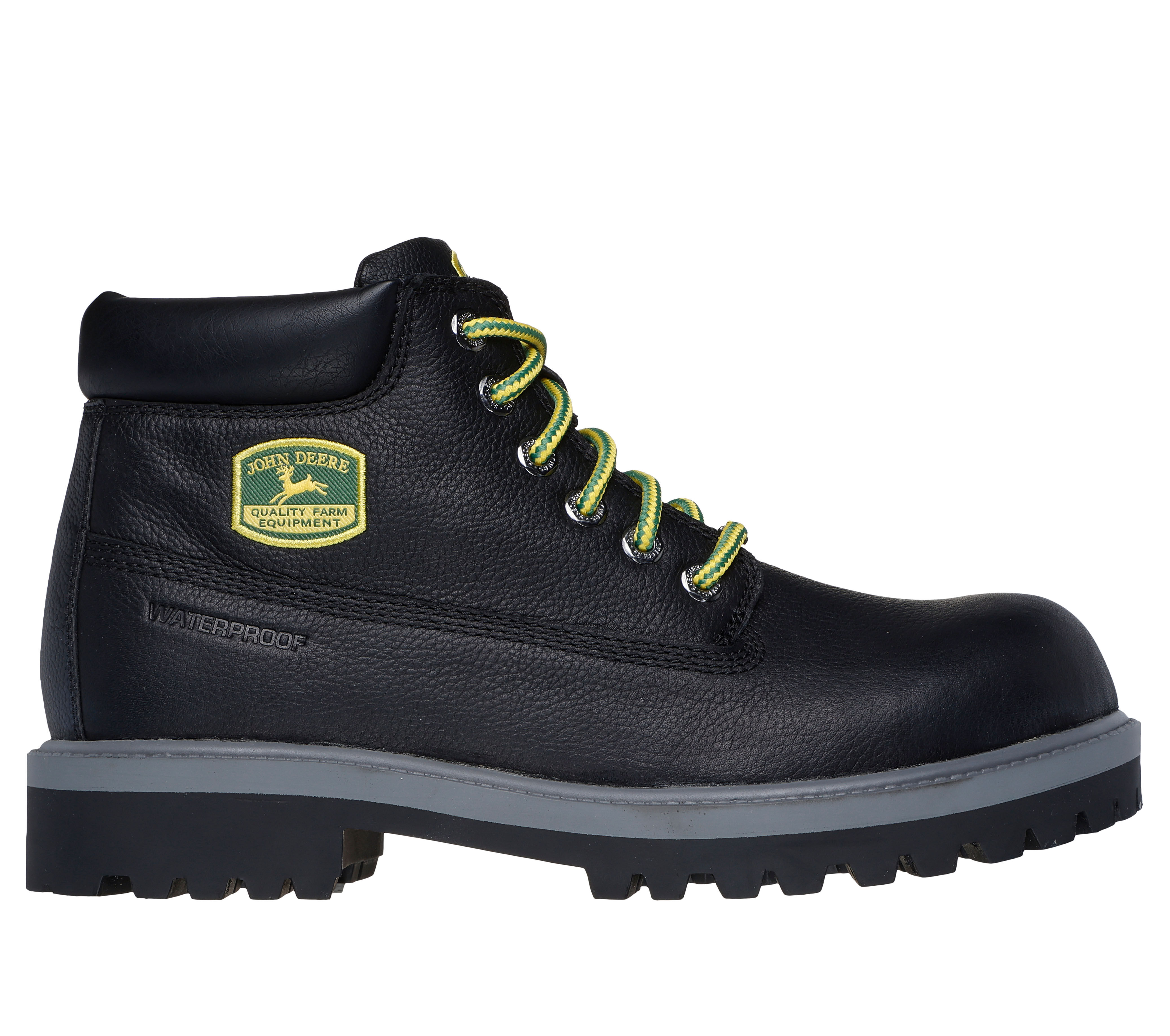 Skechers Men s John Deere Sergeants Dozer Boots in Black Size 8.0 Medium Width
