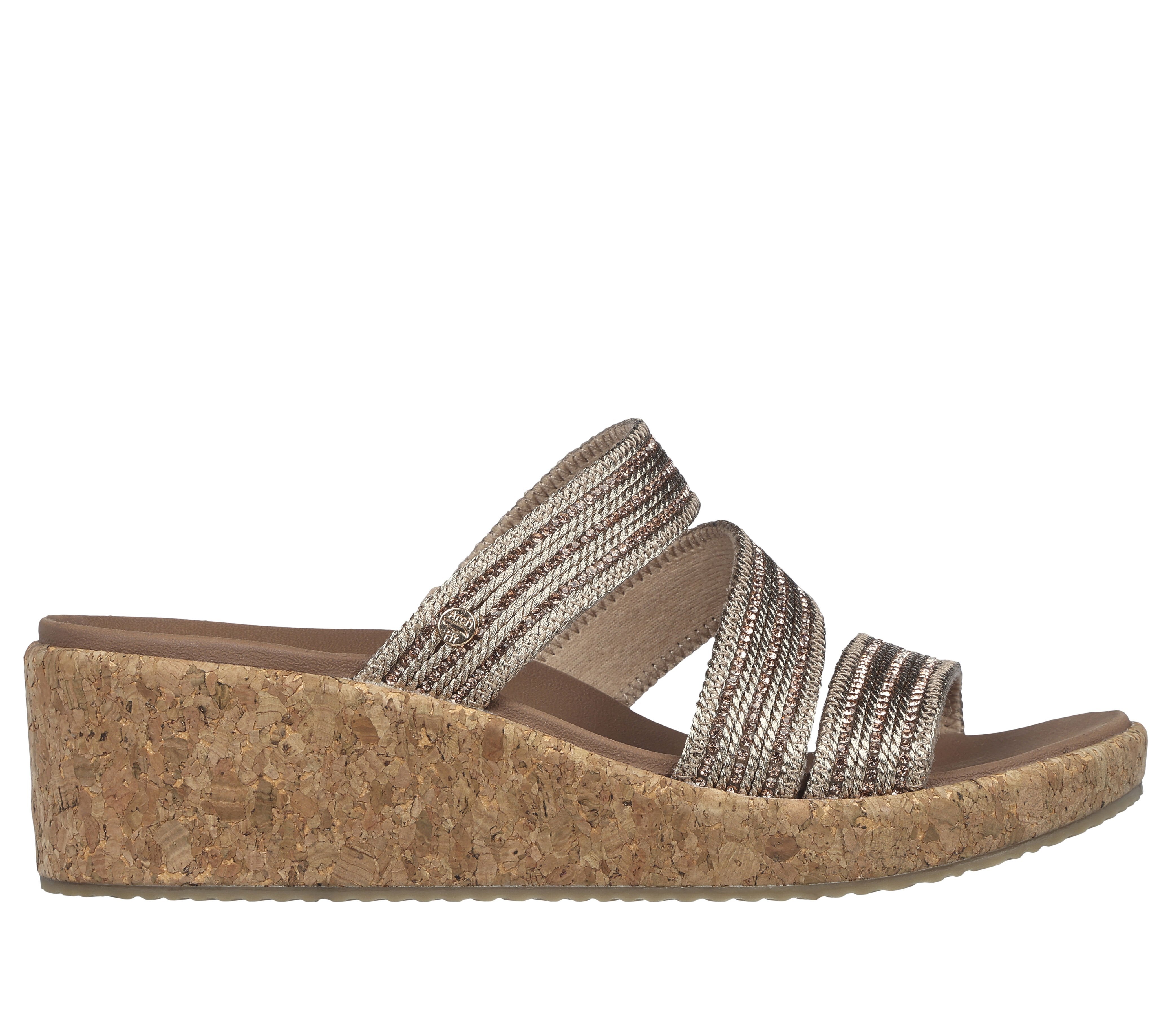 Navy blue skechers sandals hot sale