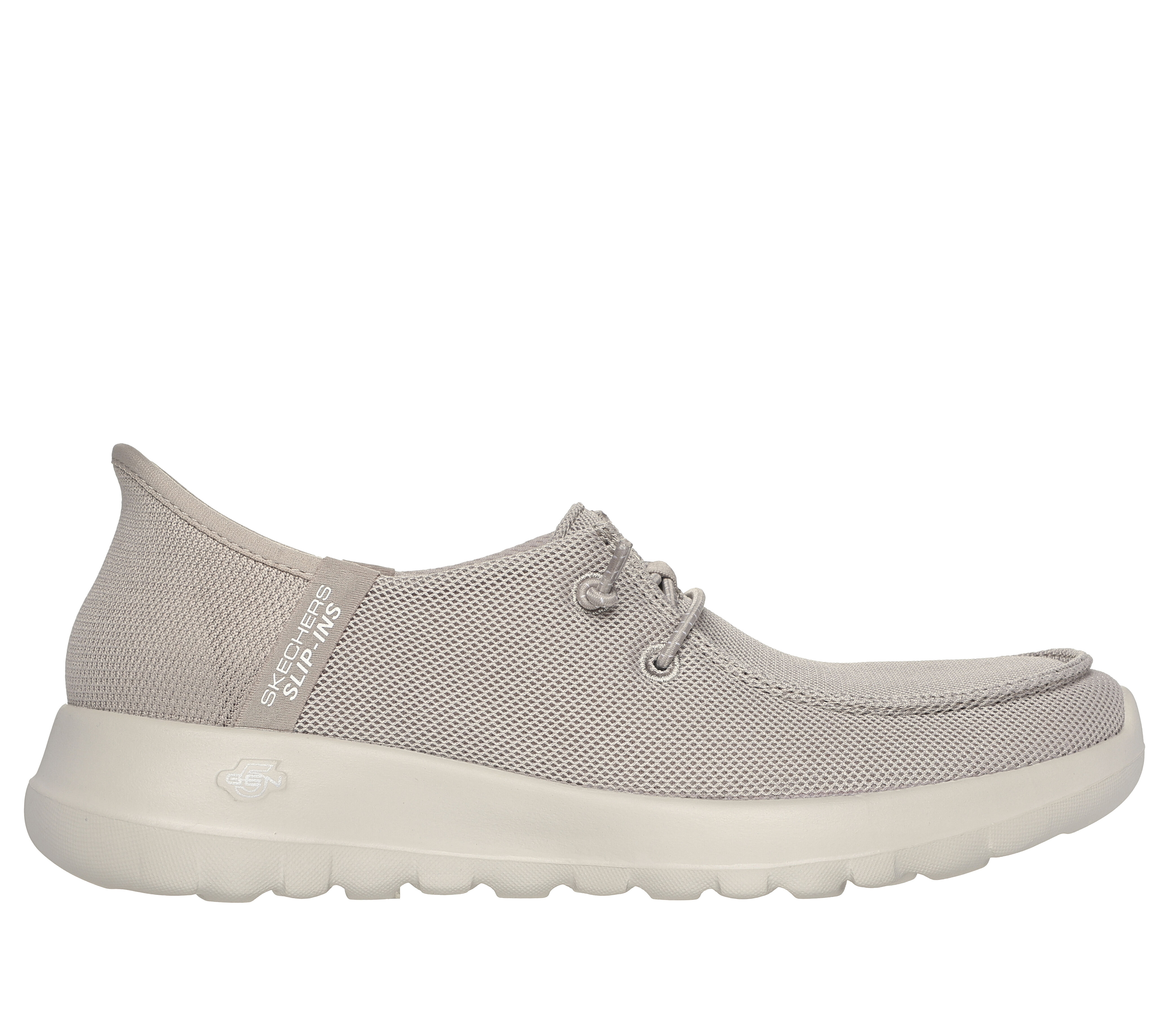 SKECHERS SLIP INS GO WALK JOY IDALIS TAUPE MEDIUM 8.5