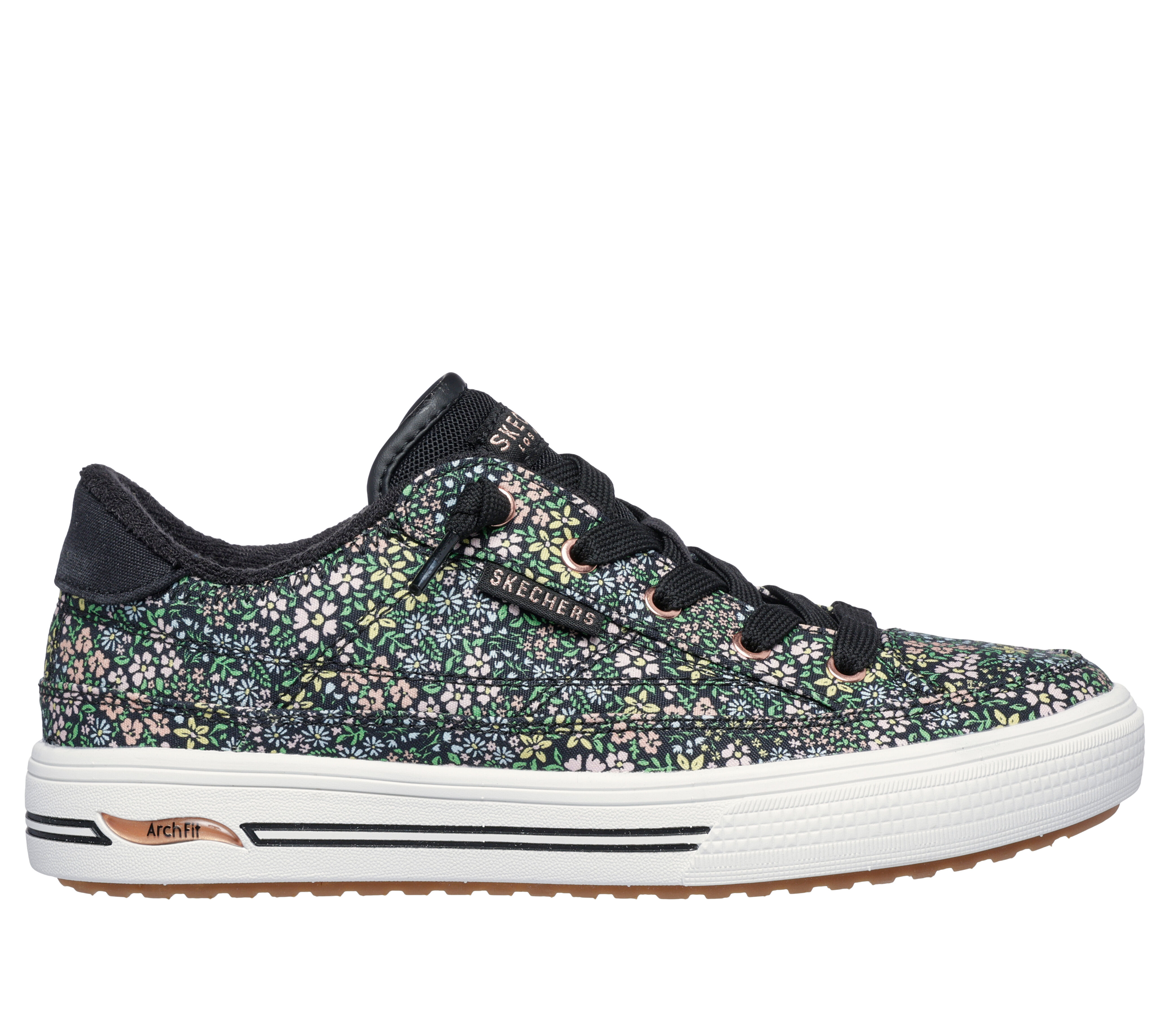 Black sequin skechers deals