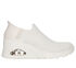 Skechers Slip-ins: Uno Wedge - Kickin' Knit, BLANC CASSÉ, swatch