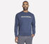 Heritage Camo Crew, GRIS ANTHRACITE / BLEU MARINE, swatch