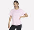 GO DRI SWIFT Tee, WHITE / PINK, swatch