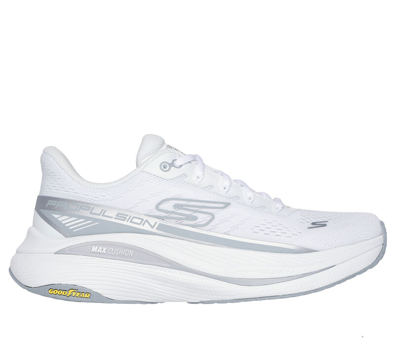 Max Cushioning Propulsion, WHITE / SILVER, largeimage number 0