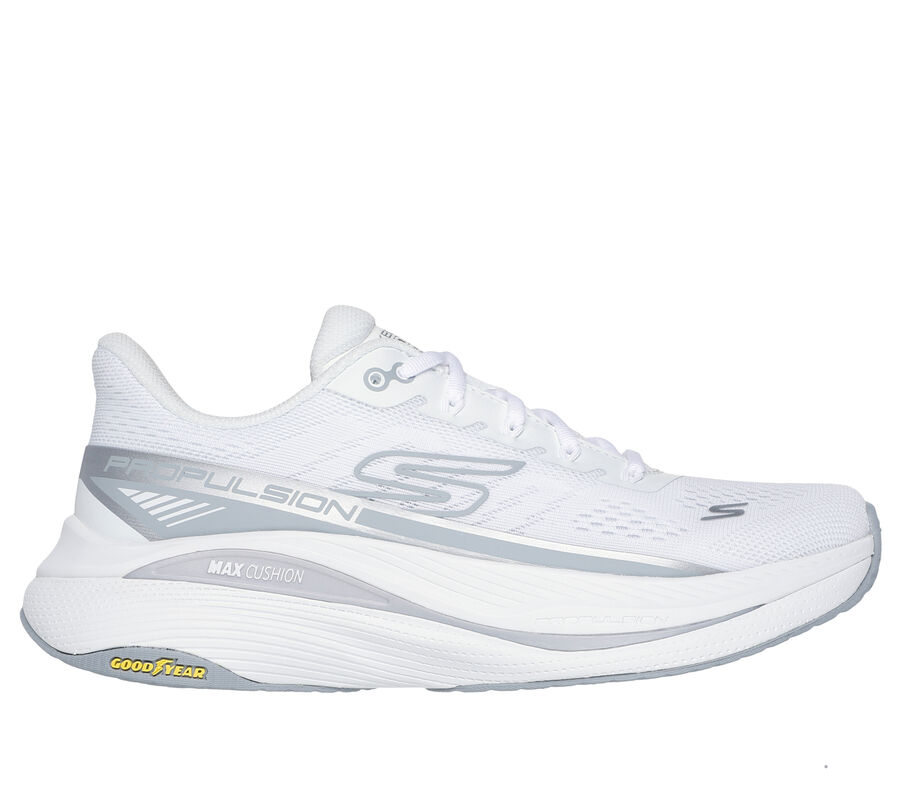 Max Cushioning Propulsion, WHITE / SILVER, largeimage number 0