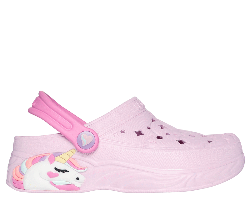 Girls unicorn crocs hotsell