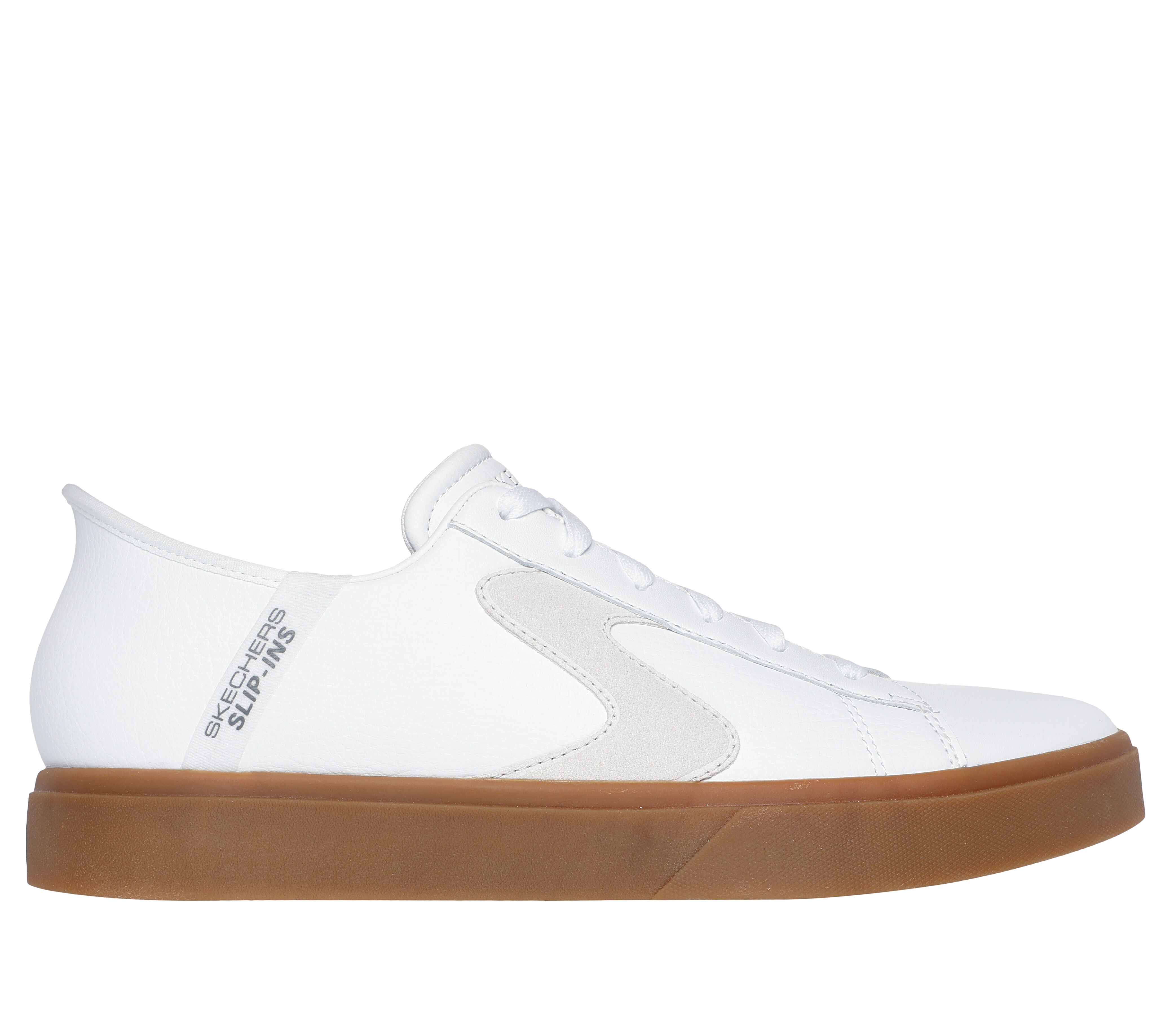 Skechers Men s Slip ins Eden LX Strando Sneaker in White Natural Size 13.0 Wide
