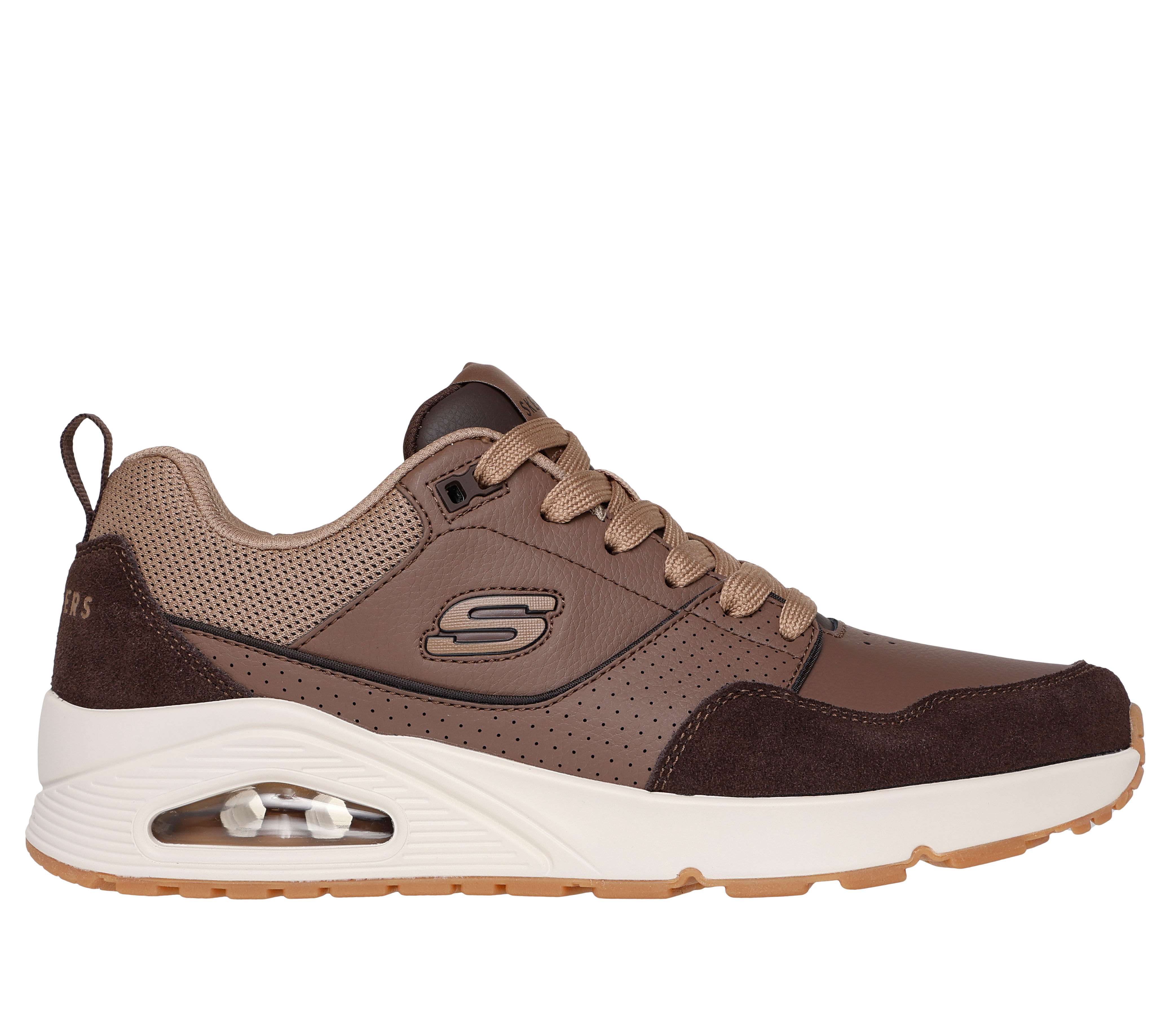Skechers Uno Trainers Brown US 7.5 Man 183020 BRN 40