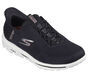 Skechers Slip-ins: GO WALK Travel - Milan, NOIR / ROSE, large image number 4