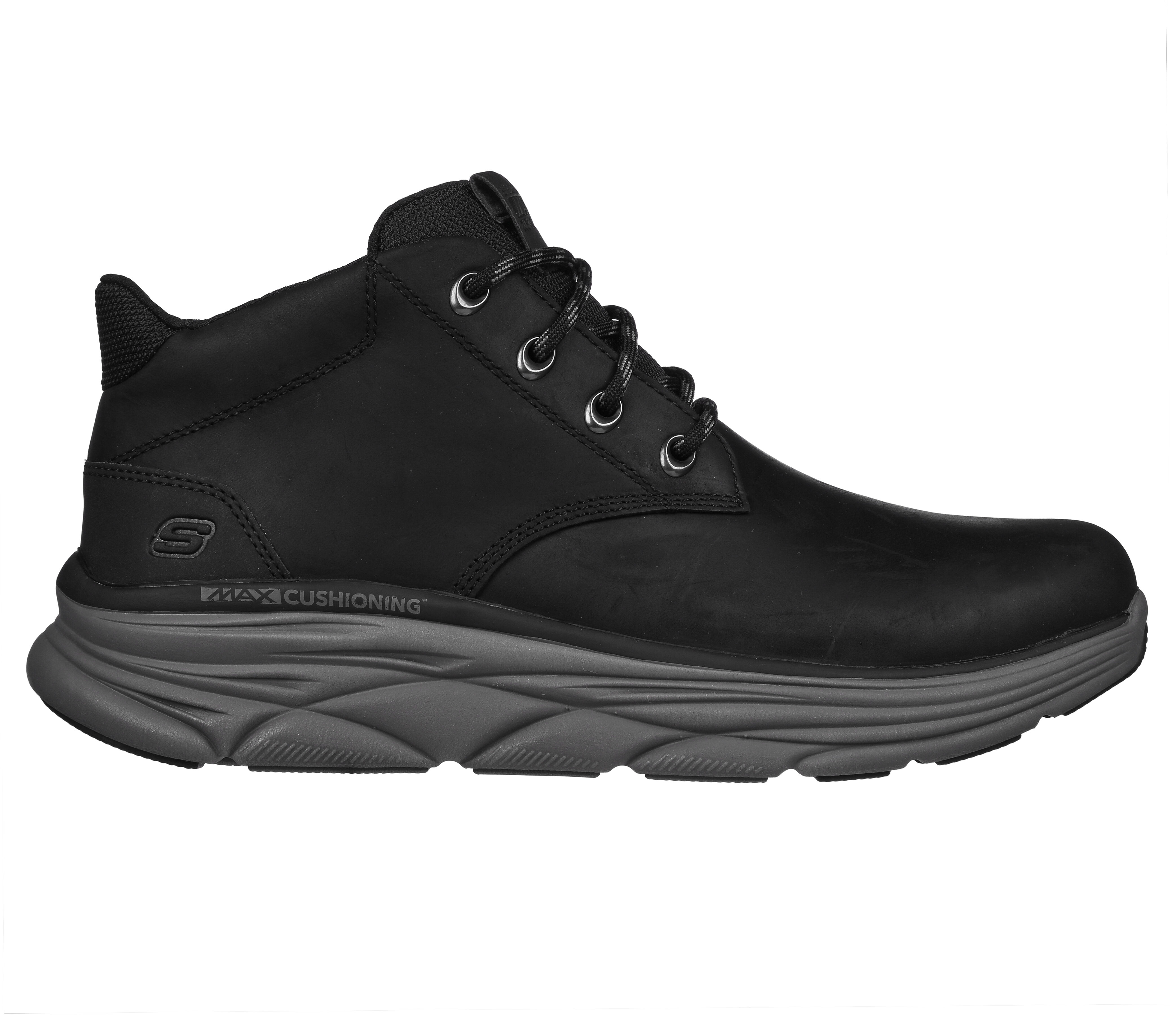 Skechers relaxed fit mens boots online
