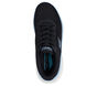 GO WALK Max Cushioning Arch Fit - Roslyn, BLACK / BLUE, large image number 1