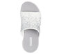 GO WALK Flex Sandal - Glitz, BLANC/ARGENT, large image number 1