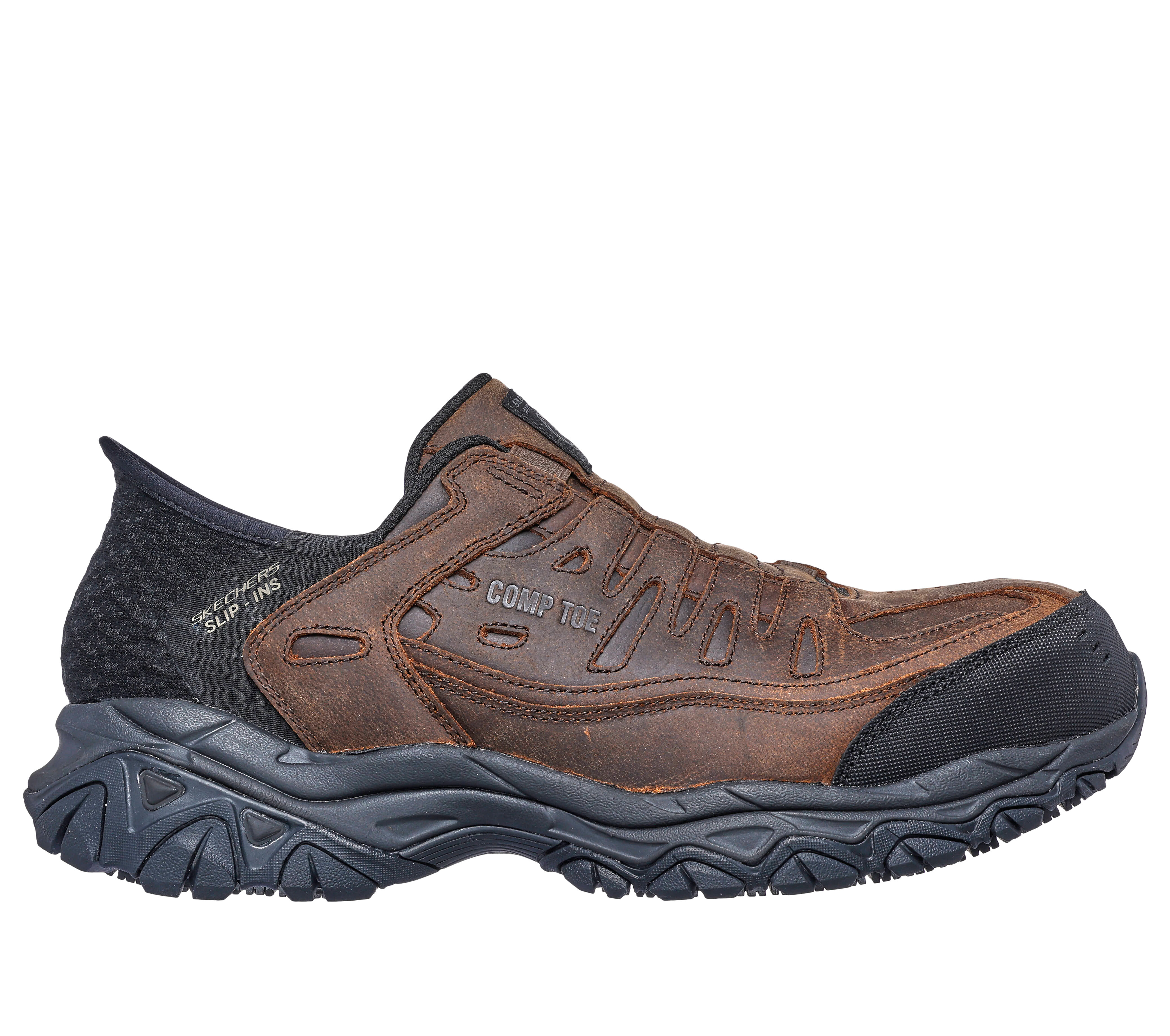 Skechers work deals shoes steel toe