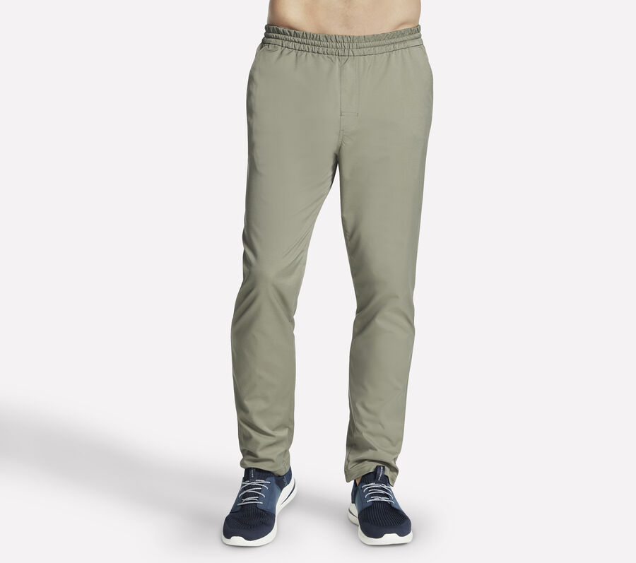 Skechers Slip-ins Pant Downtown Classic, OLIVE / GRIS, largeimage number 0