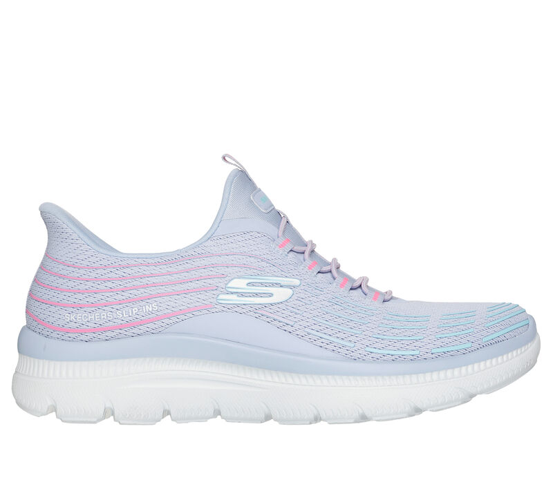 Skechers Slip-ins: Summits Plus, BLEU CLAIR / MULTI, largeimage number 0
