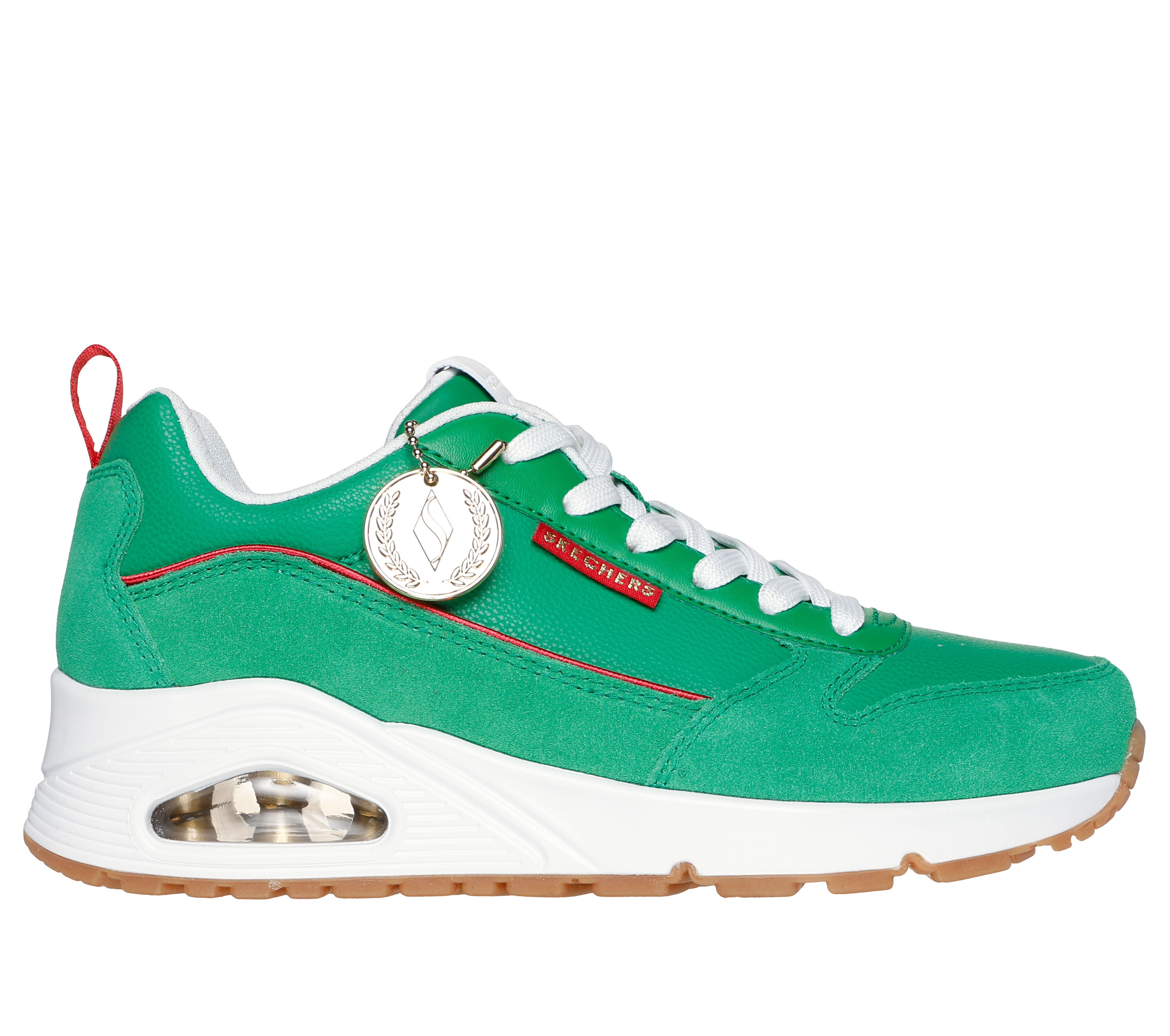 Skechers Women s Uno Victory Pack Sneaker in Green Size 9.5 Medium Width