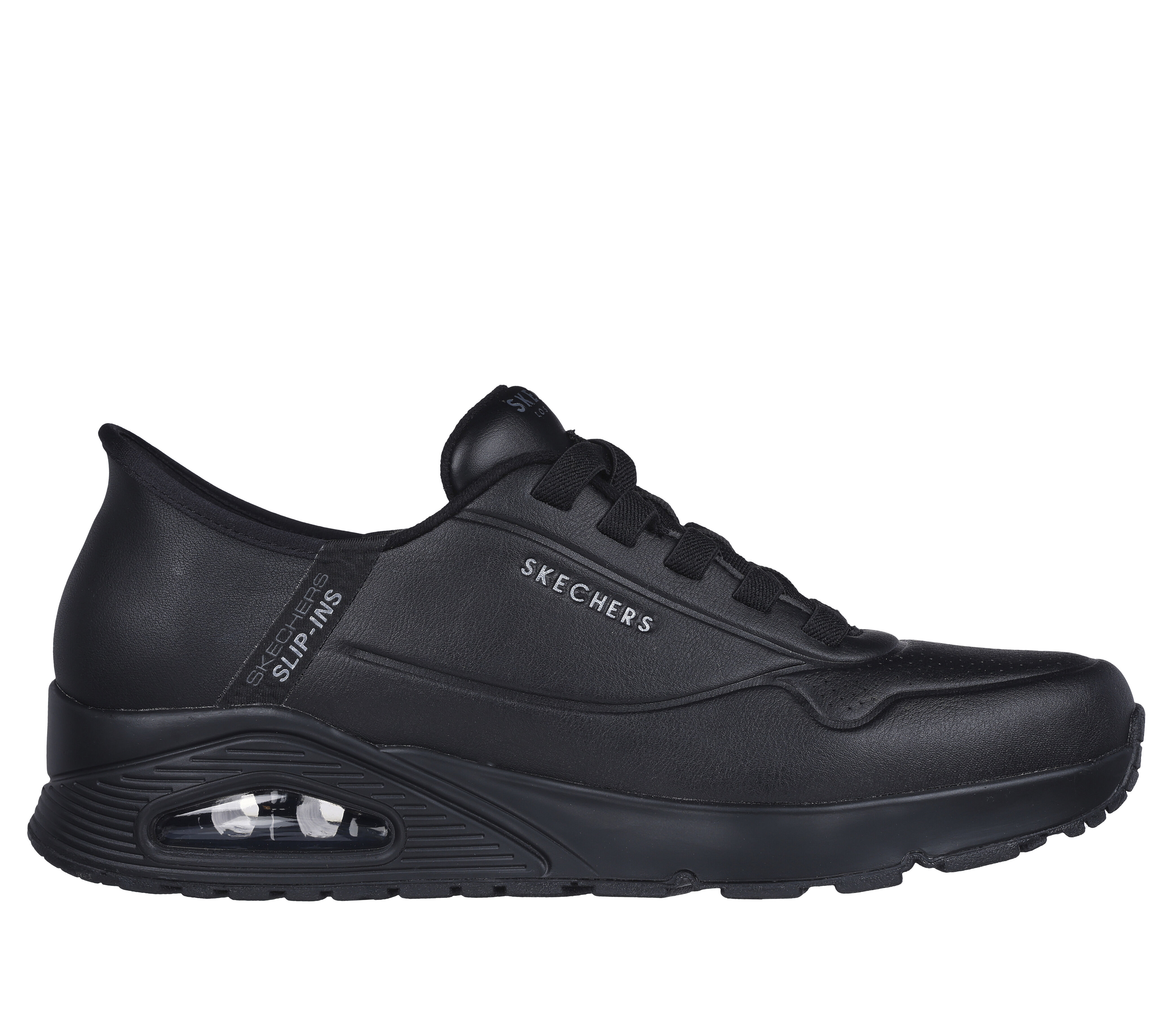 Black and hotsell white skechers