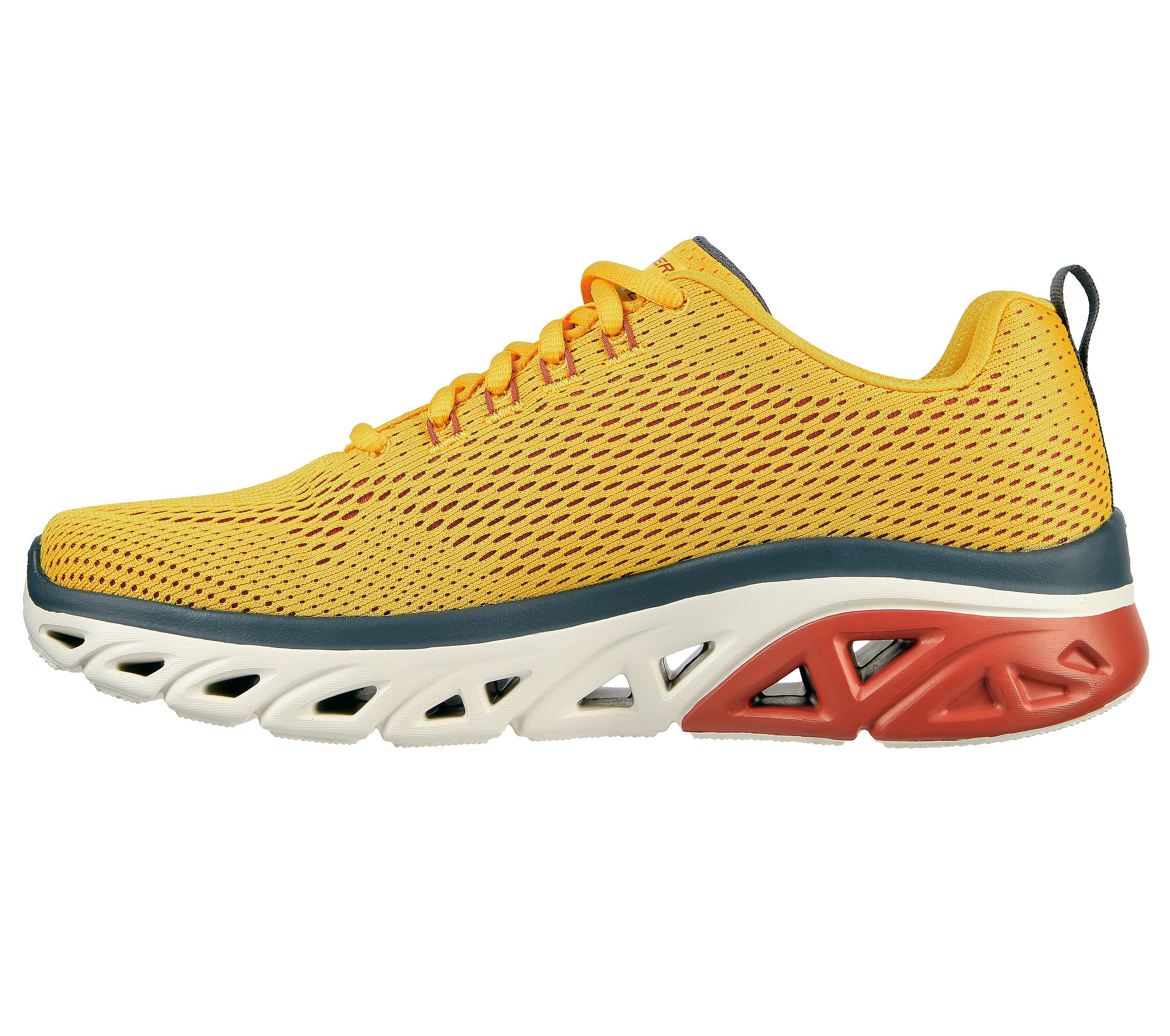 skechers glide step sport wave heat yellow