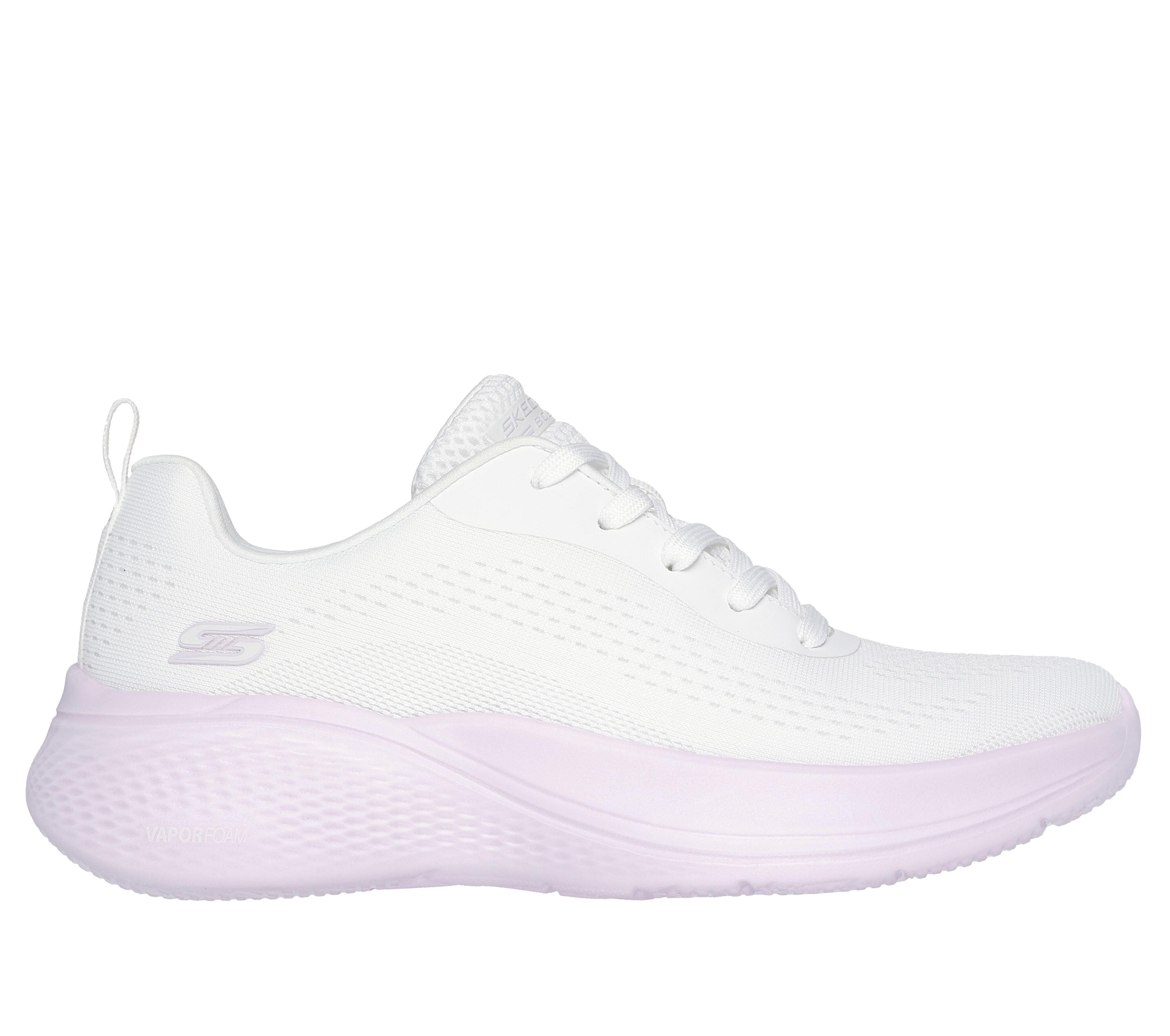 Skechers Women s BOBS Sport Infinity Sneaker in Off White Size 9.0 Vegan Medium Width Machine Washable