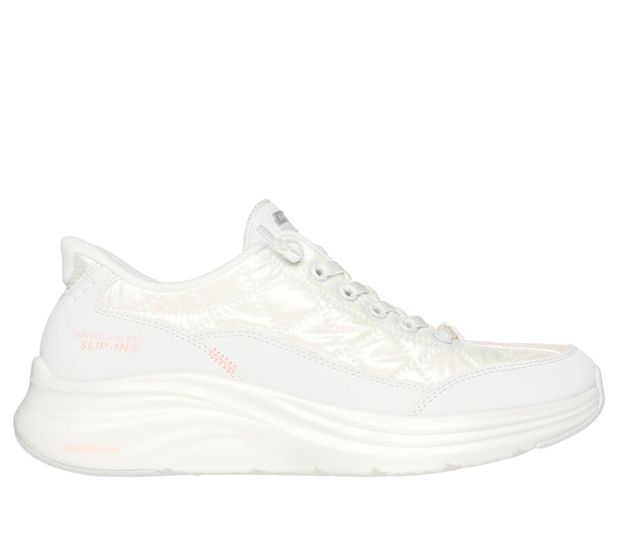 Skechers Slip-ins: Contour Foam - Shining Pearl, BLANC / MULTI, largeimage number 0