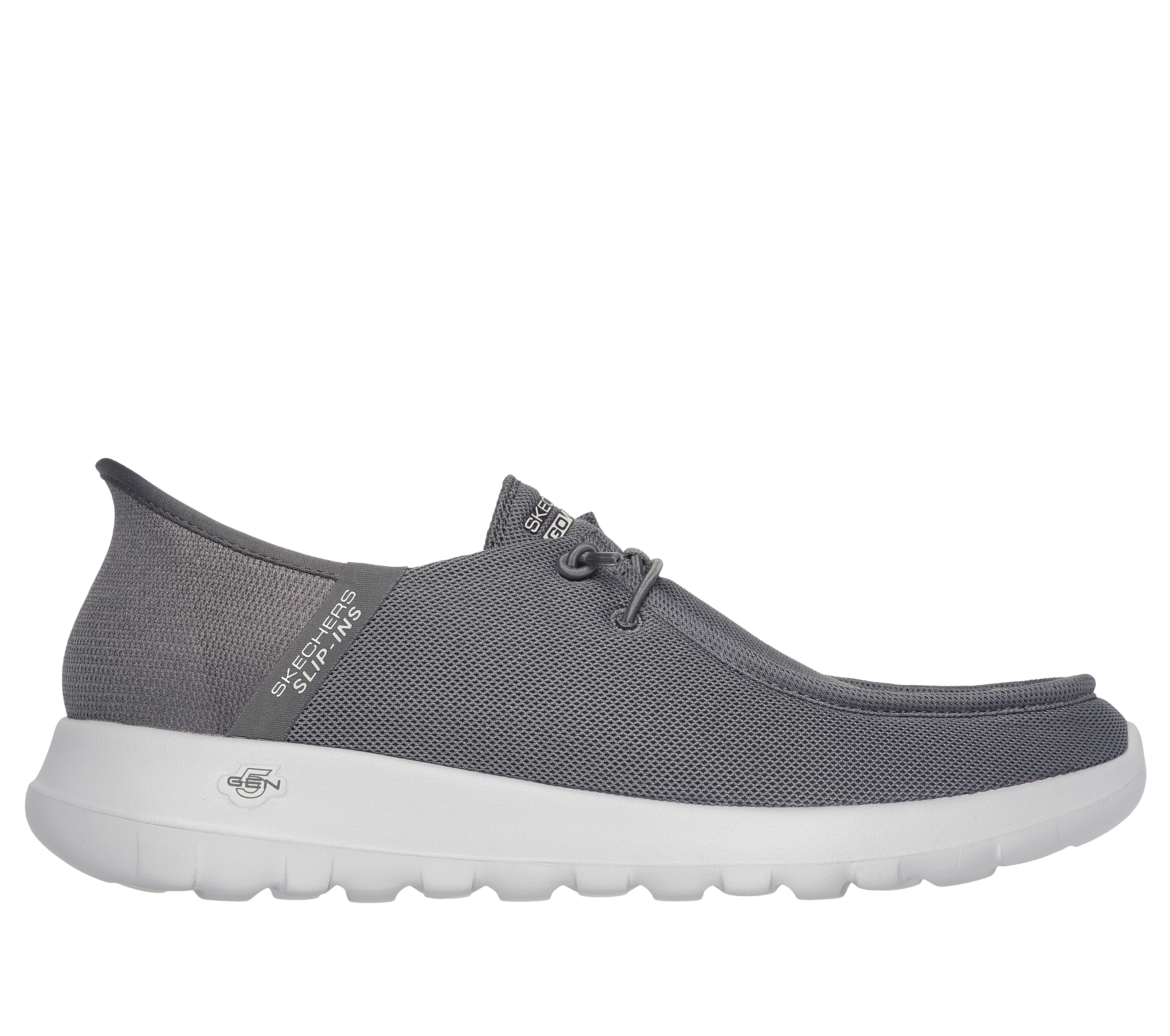Gray skechers go walk clearance