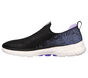 Skechers GOwalk 6 - Glimmering, BLACK / LAVENDER, large image number 3