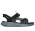 Skechers Slip-ins: Vapor Foam Sandal - Korro, NOIR / VERT-LIME, swatch