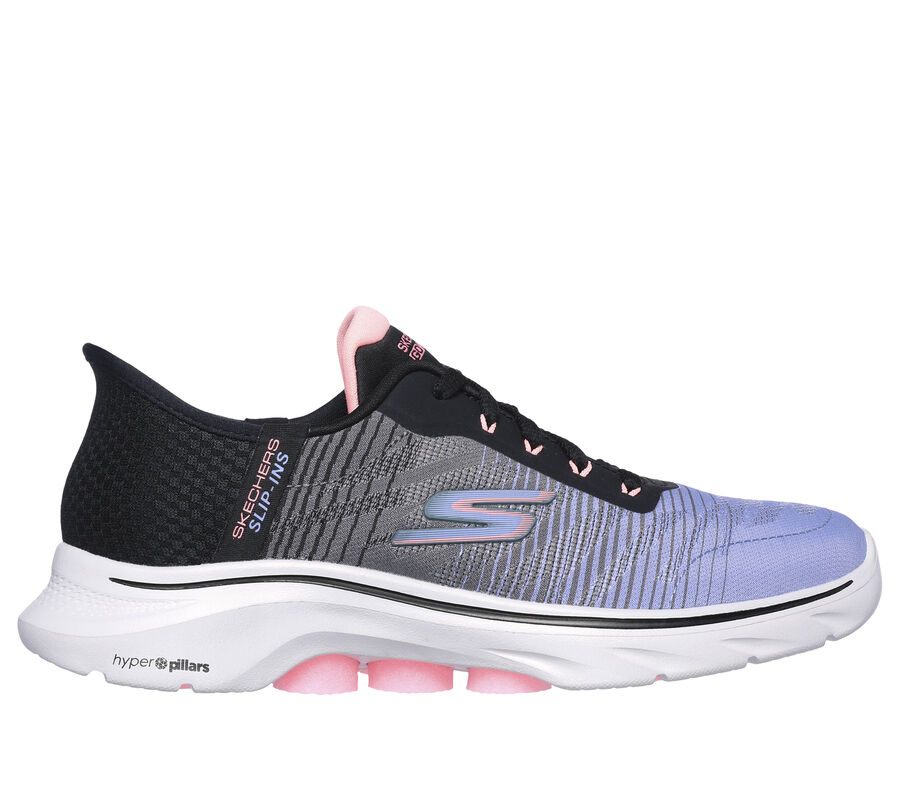 Skechers Slip-ins: GO WALK 7 - Adel, NOIR / MULTI, largeimage number 0