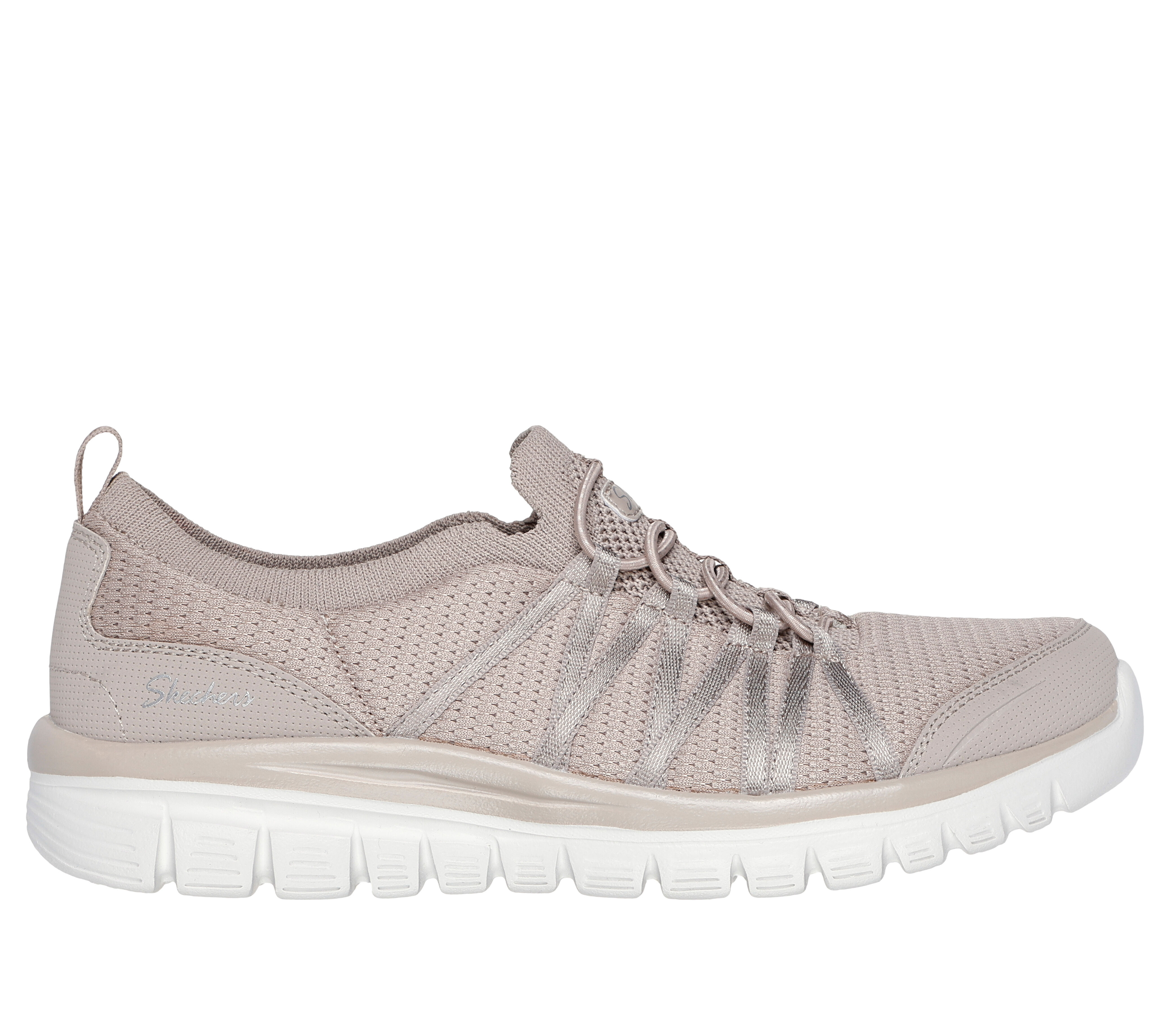 Skechers glider slip on bungee trainer top