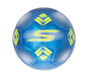 Hex Dusted Size 5 Soccer Ball, SILVER / BLUE, large image number 0