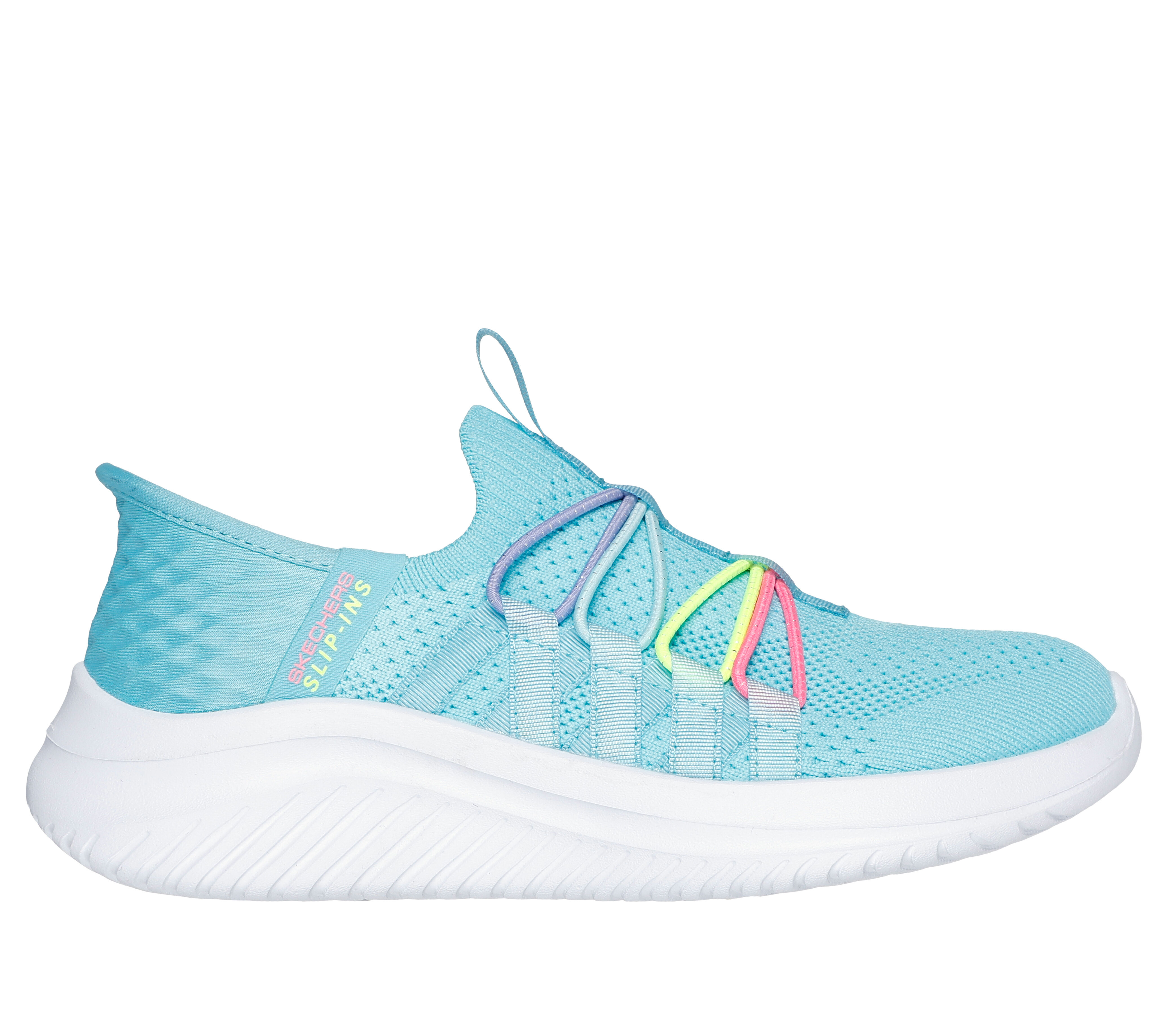Skechers bungee slip best sale on