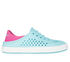 Foamies: Breezy Steps, AQUA / PINK, swatch