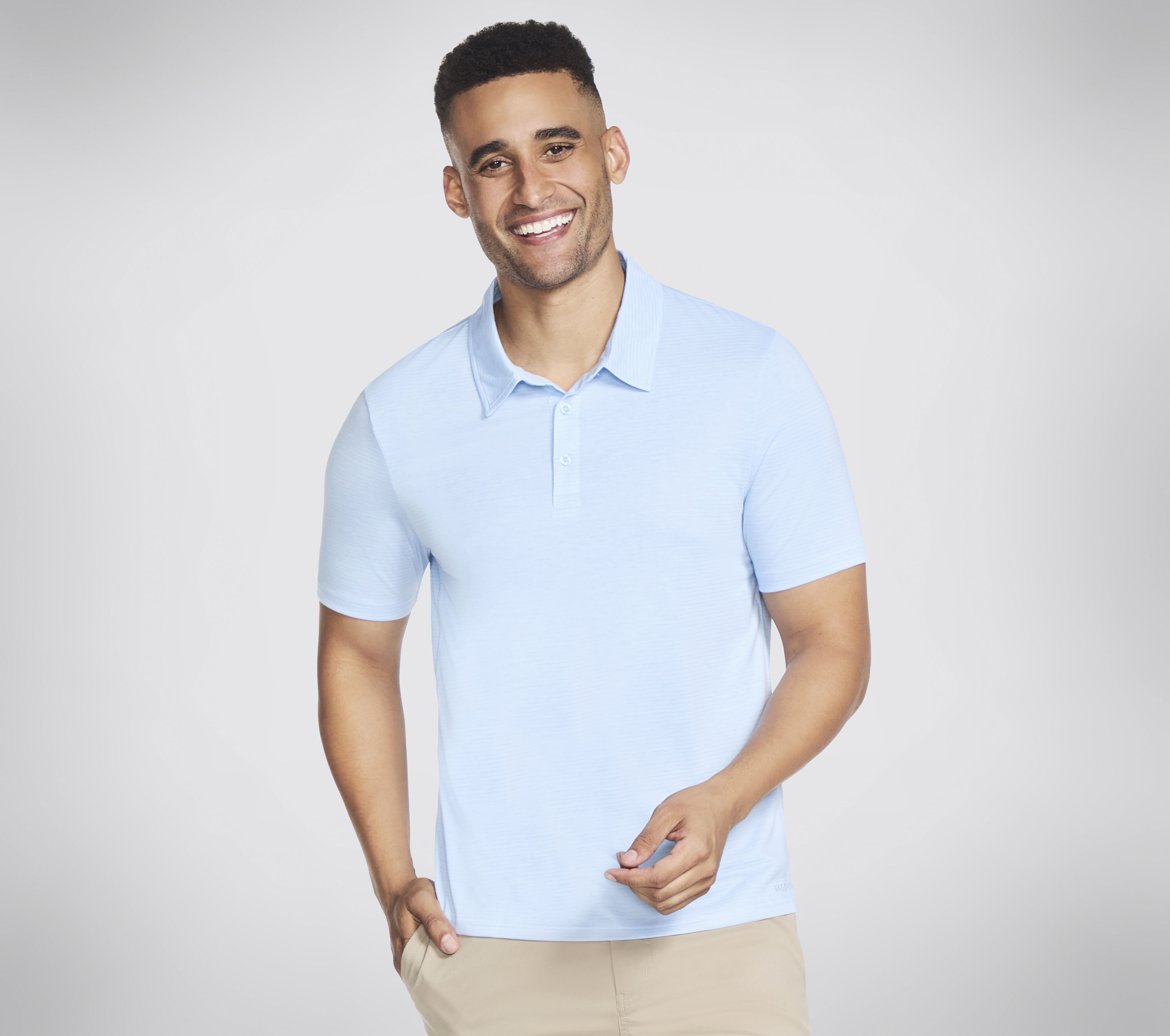 Skechers polo shirt deals white