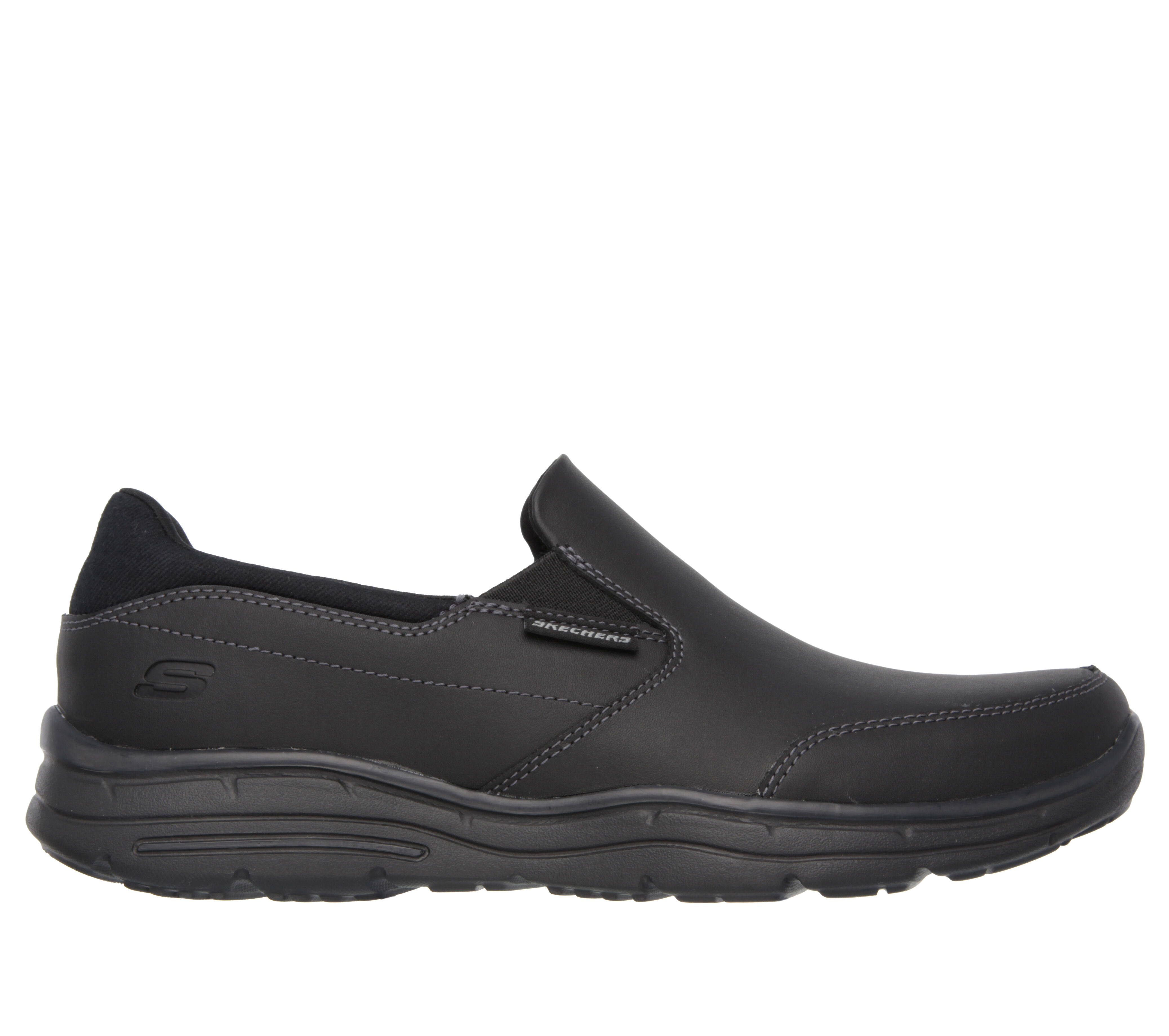 Skechers men's relaxed fit glides calculous sale